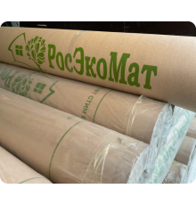 Пароизоляционная крафт бумага РосЭкоМат Крафт Стим Барьер